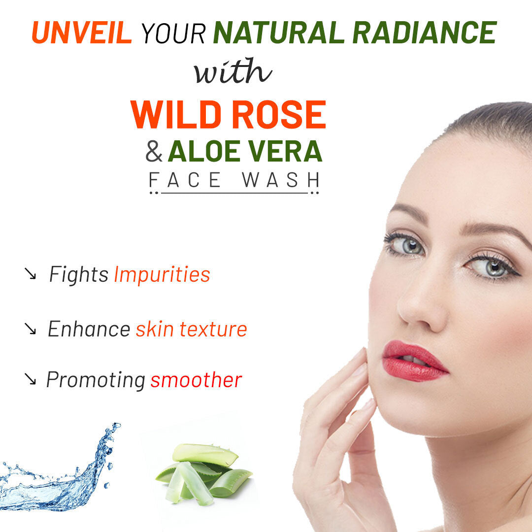 Avacado Scrub & Wild Rose & Aleo Vera Face Wash ,Flat 10% Off